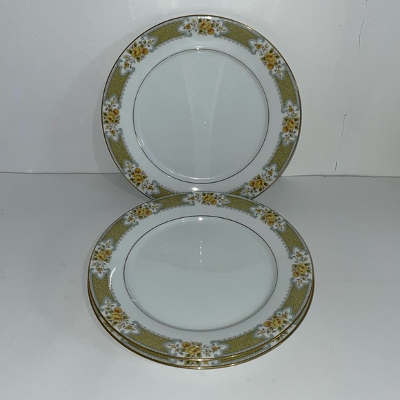 Noritake Other - Noritake Autumn Rose Nitto Ware 2007 Dinner Plates X3 Replacement China